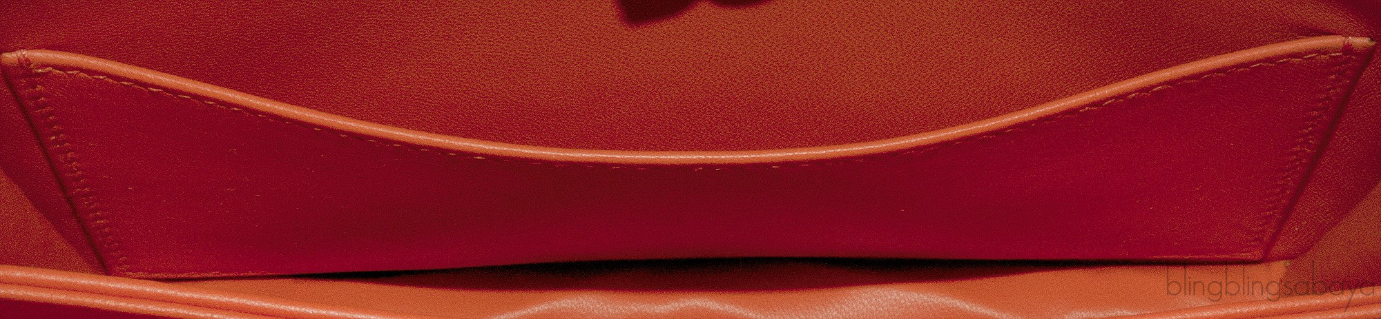 Constance Mini Orange Poppy Croc