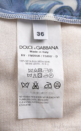 Dolce & Gabbana Blue & White Sweater
