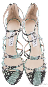 Summit Snake Print Strappy Sandals