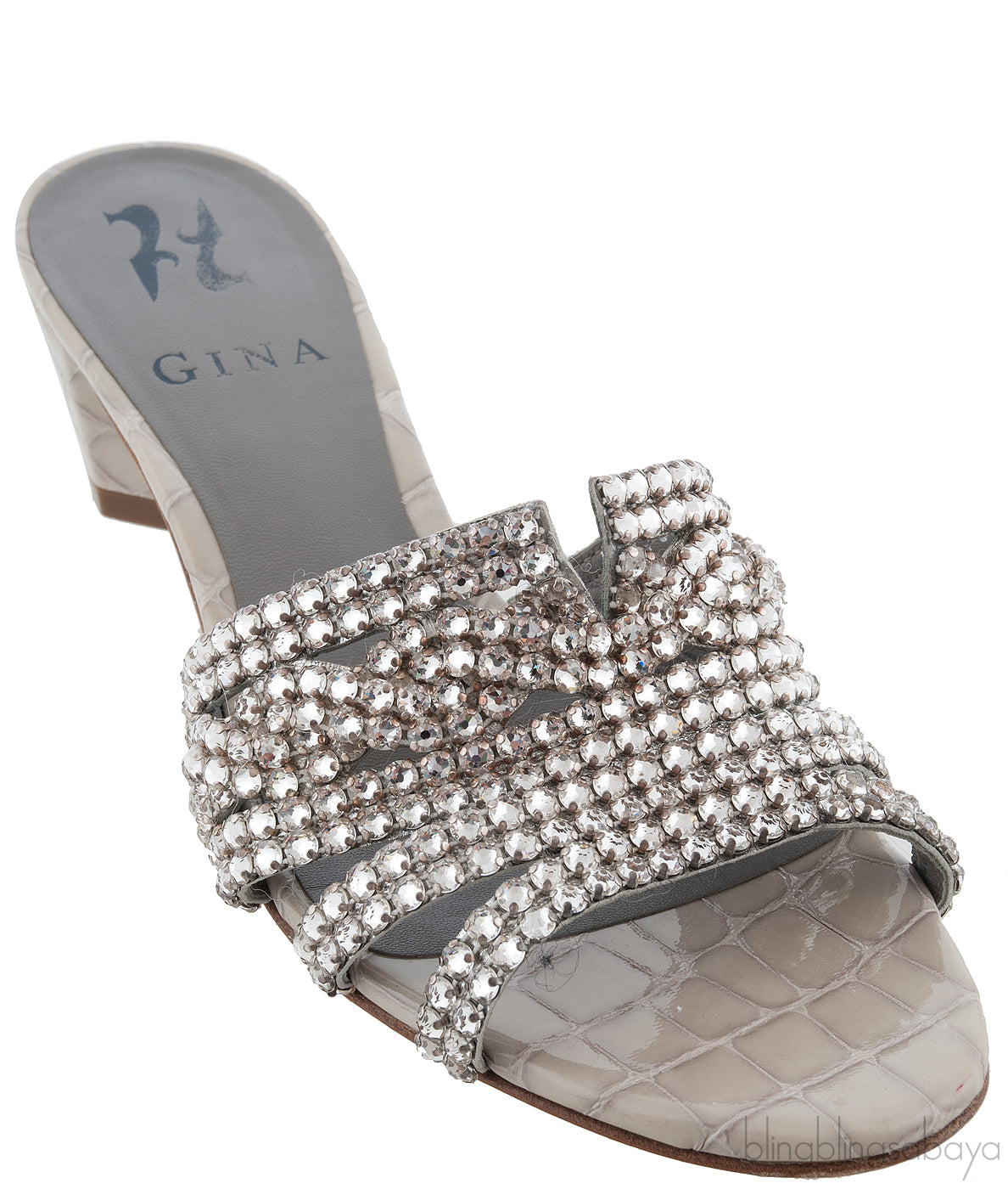 Galaxy Croc Embossed Sandals
