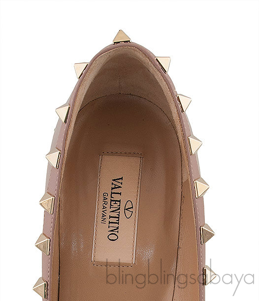 Pastel Beige Rockstud Pump