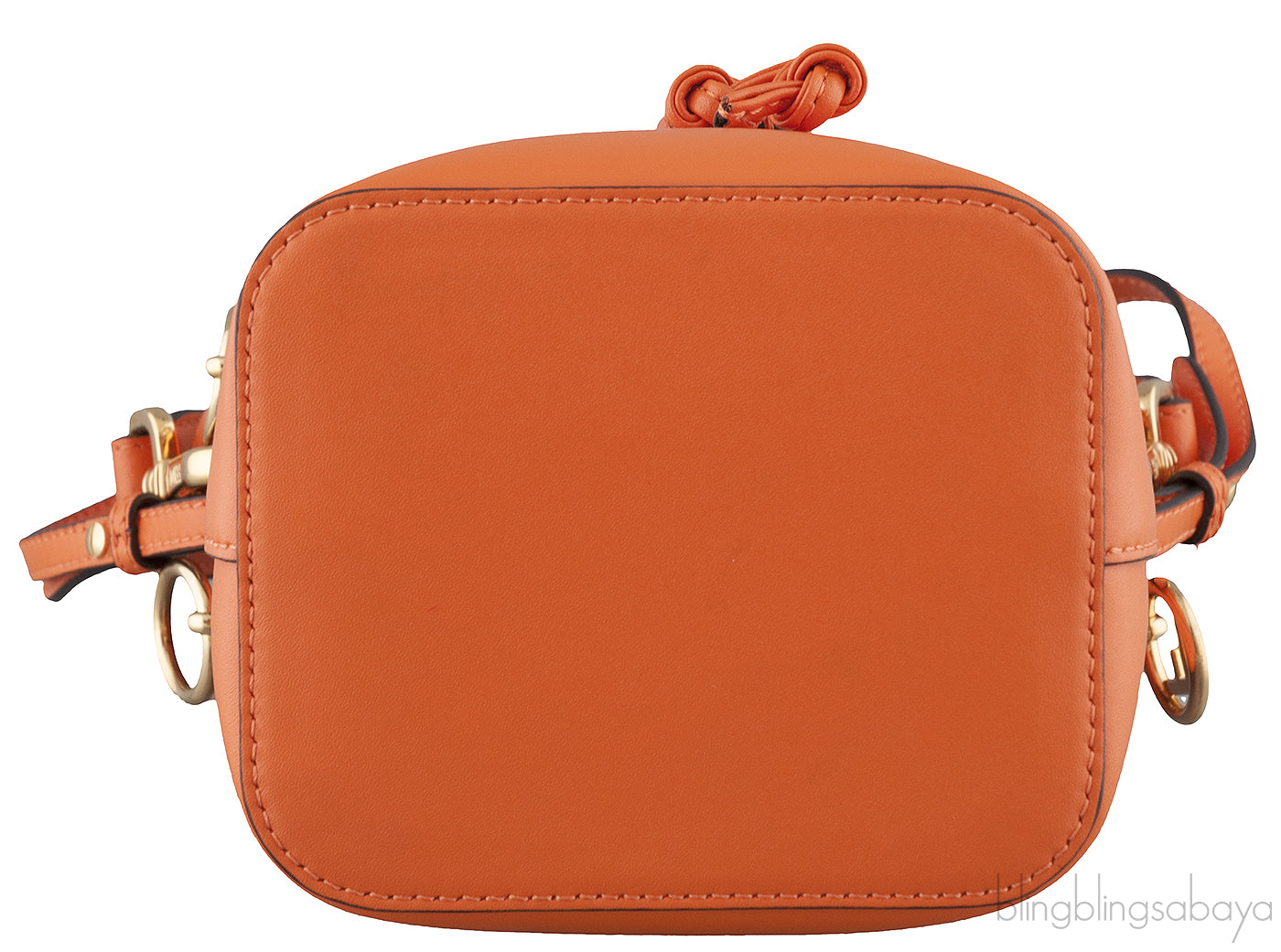 Mon Tresor Mini Bucket Orange Bag