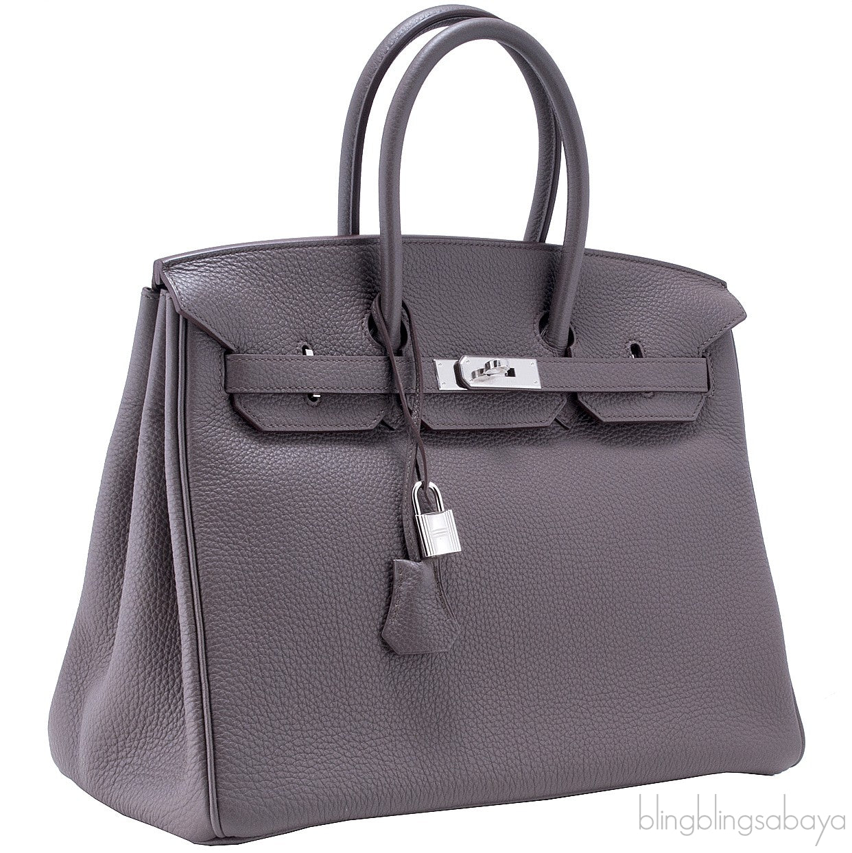 Birkin 35 Etain Togo PHW