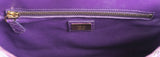 Fendi Purple Crocodile Medium Peekaboo GHW