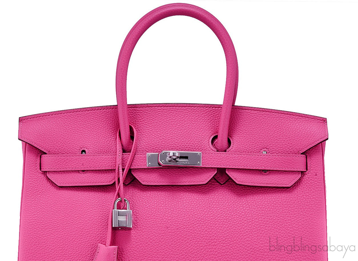 Birkin 35 Rose Lipstick Togo