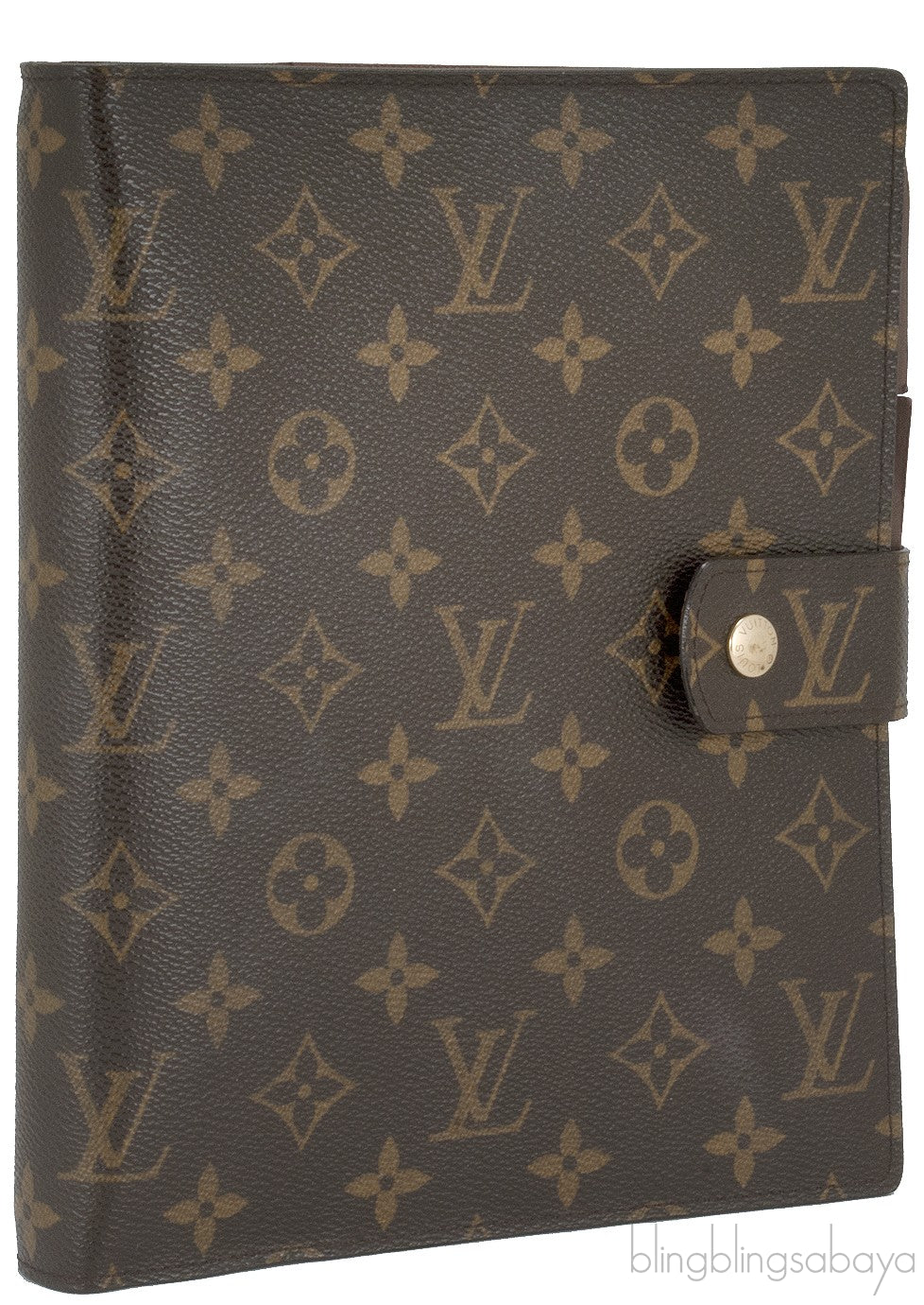 Large Ring Monogram Agenda
