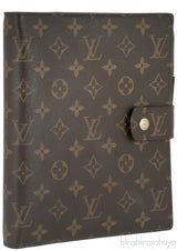 Large Ring Monogram Agenda