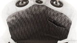 White Quilted Cannage Bag