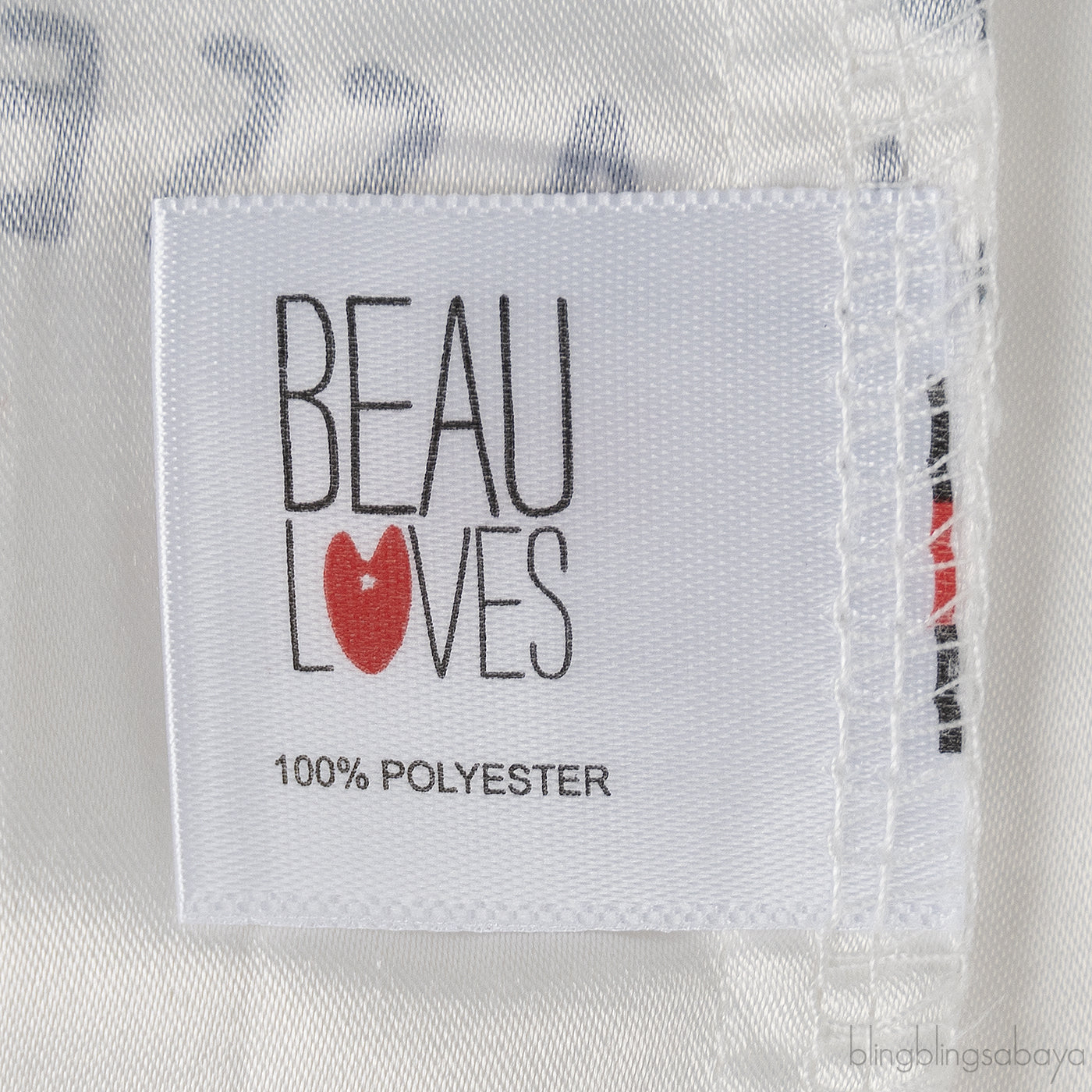 Beau Loves White Printed Pleated Kid Skirt