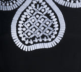 Bead Embellished Black Dress