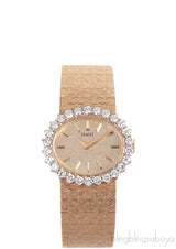 Piaget Vintage Dauphine Gold & Diamond Watch