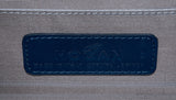 Navy Blue Patent Cross-body Bag