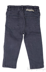 Grey Denim Patch Kid Trouser
