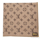 Monogram Wool Throw Blanket