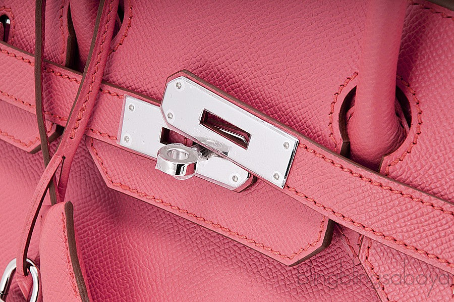 Birkin 30  Flamingo Epsom PHW