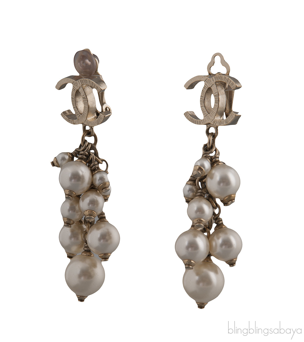 CC Grape Pearl Earrings