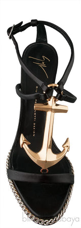 Coline Anchor Wedge Sandals