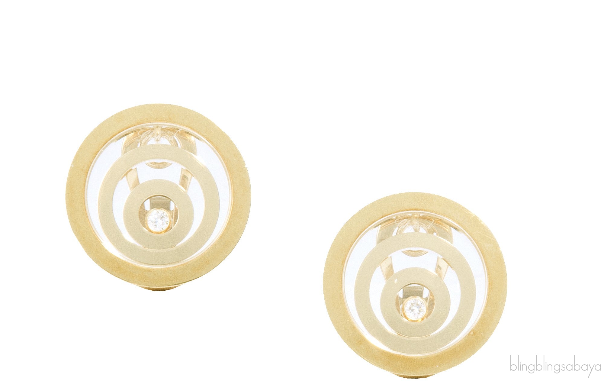 Happy Spirit Gold & Diamond Earrings