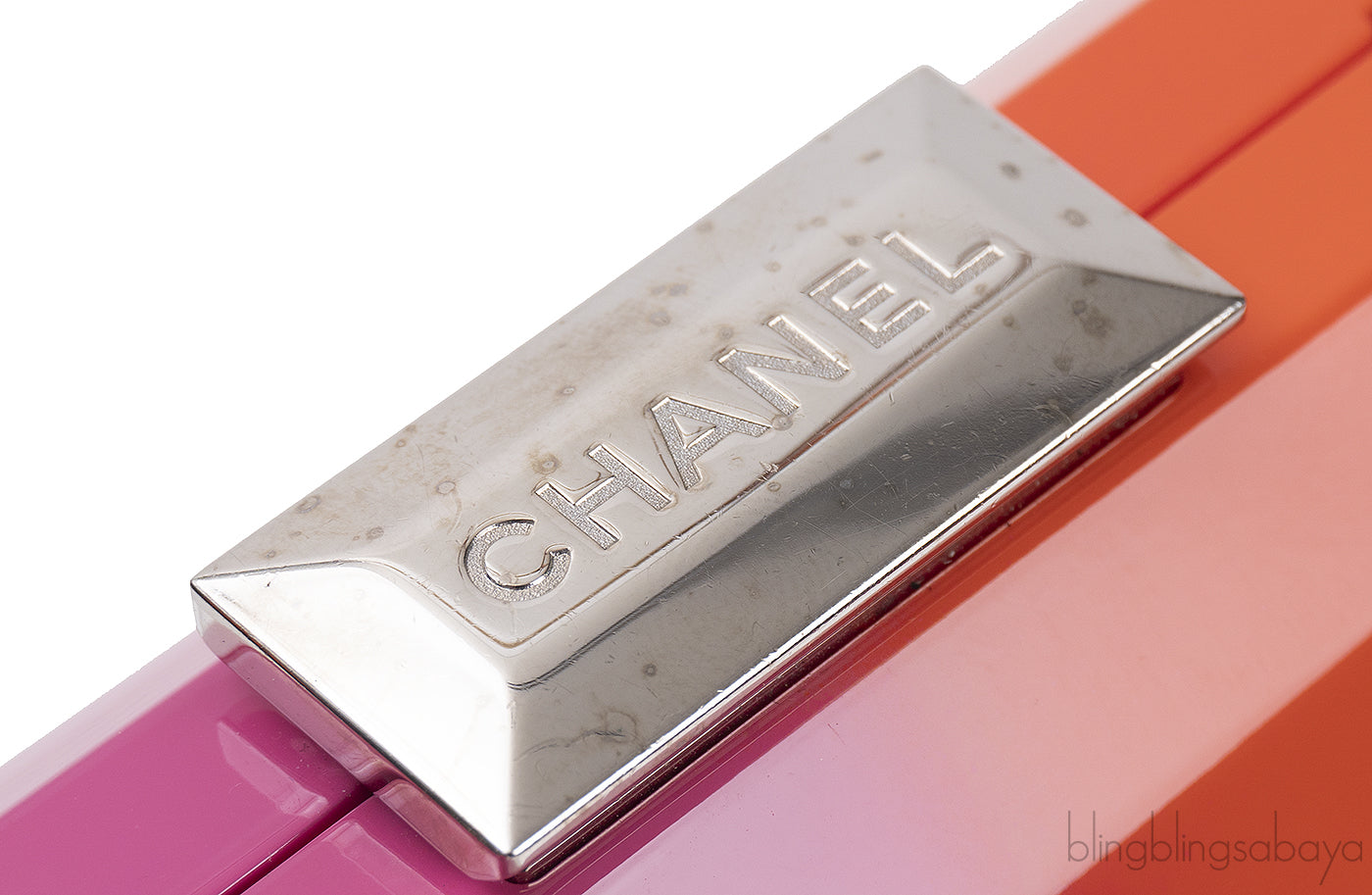 Chanel Minaudiere Ombre Plexiglass Bag