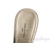 Metallic Gold Neo 90mm Revival Mule