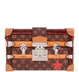 Monogram Brown Trim  Petite Malle PHW