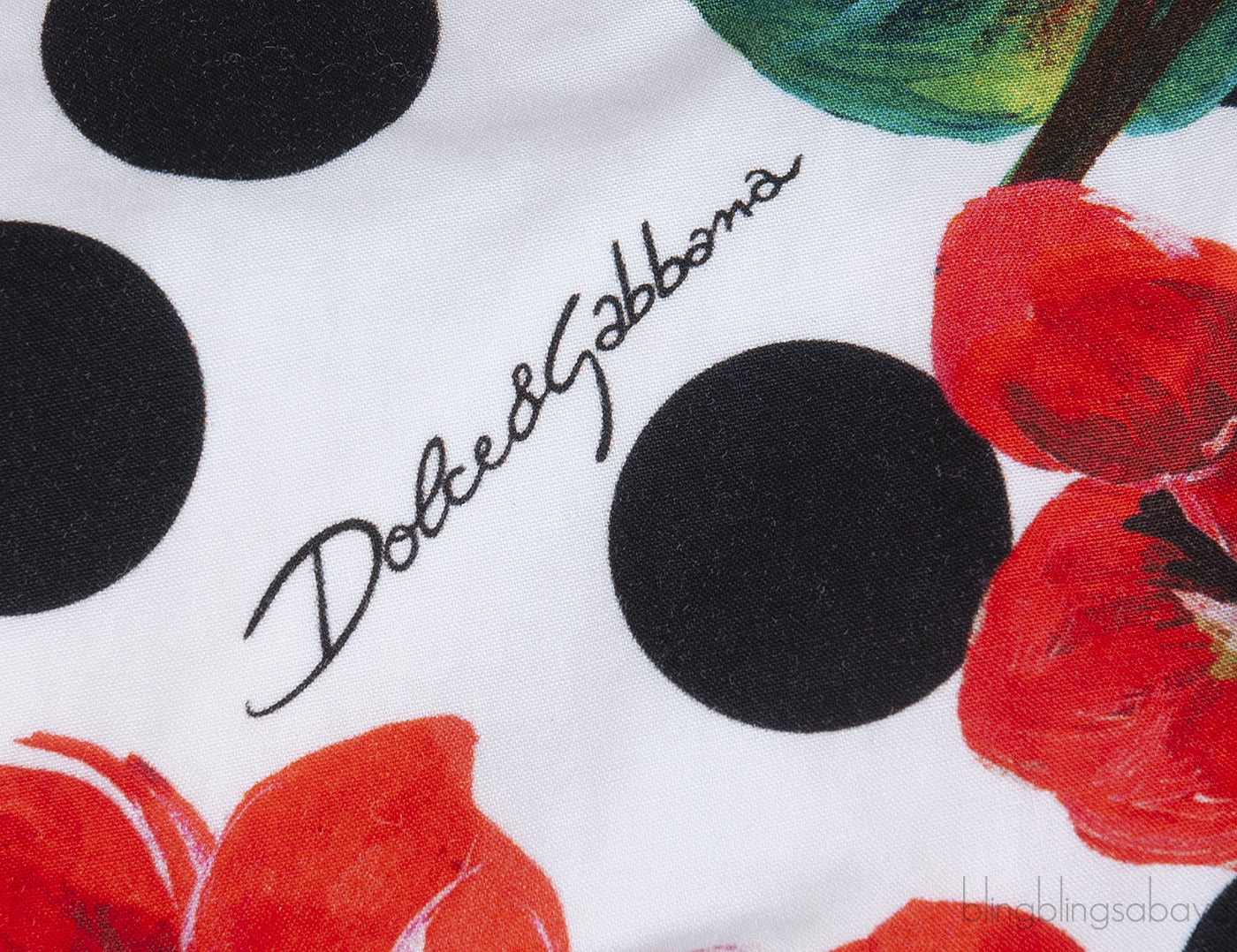 Dolce & Gabbana Polka dot Flower Print Kids Short