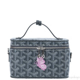 Goyard Grey Muse Butterfly Mini Vanity Bag