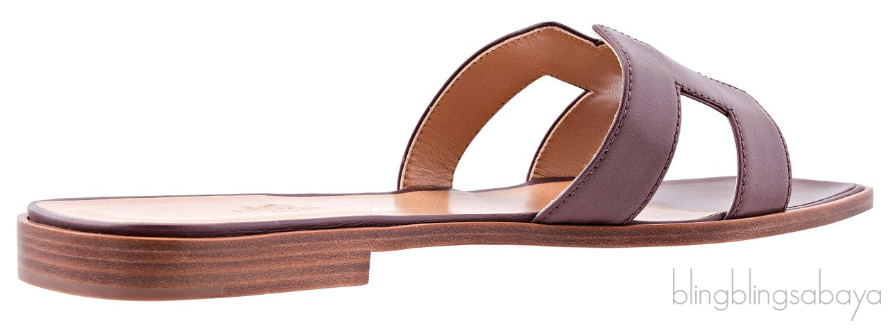 Oran Sandal Kidskin Plum
