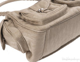 Christian Dior Oblique Canvas & Leather Multi-Pocket Bag
