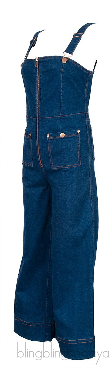 Blue Denim Quincy Overalls