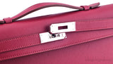 Kelly Cut Red Swift Clutch
