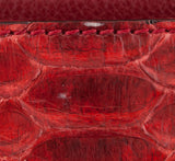 Gucci Red Python Nouveou Mini Shoulder Bag