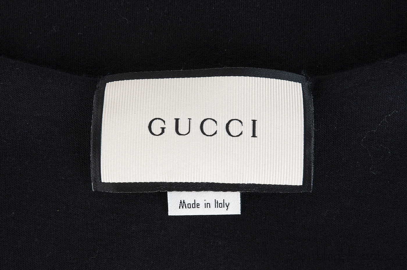 Gucci Black Vintage Printed Tank Top