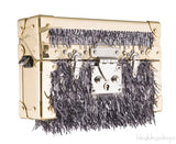 Petite Malle Gold Epi Metallic Fur Bag