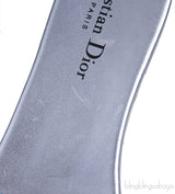 Dway Blue Grey Crystal Flat Slide
