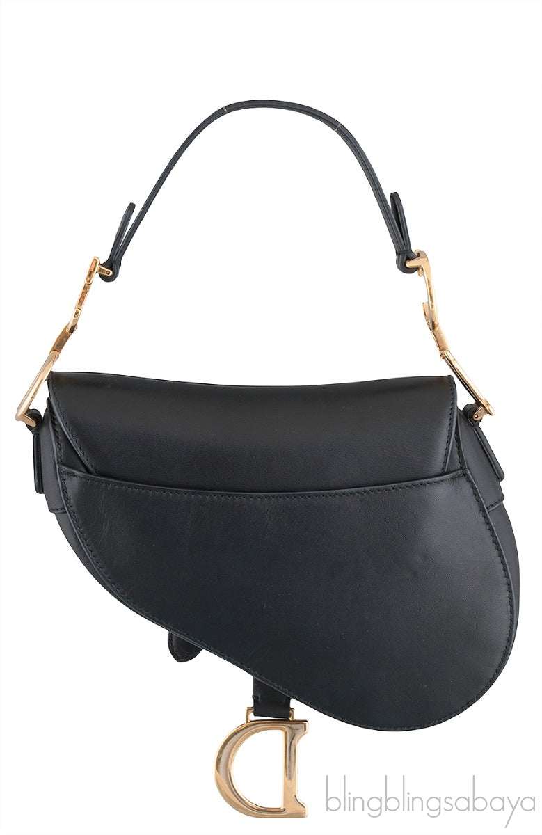 Black Saddle Bag