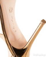 Portifino Gold Slingback Sandals