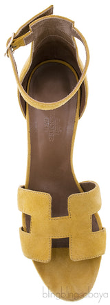 Mustard Legend Wedge Sandals