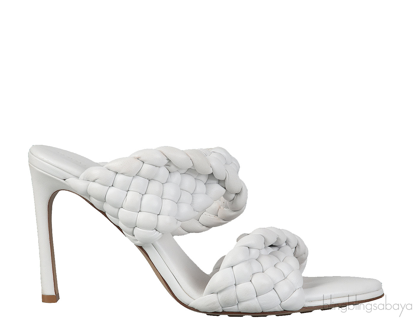 Curve Optic White Sandals