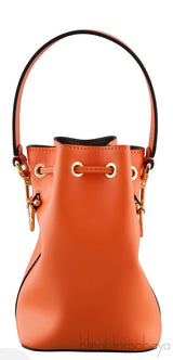 Mon Tresor Mini Bucket Orange Bag