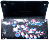 Floral Printed Continental Wallet