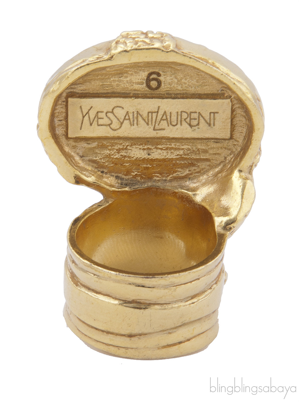 Arty Oval Ring Red
