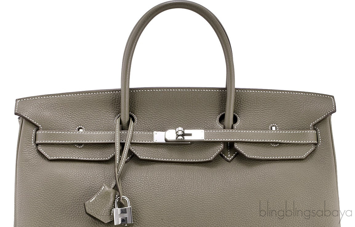 Birkin 40 Etoupe Togo PHW