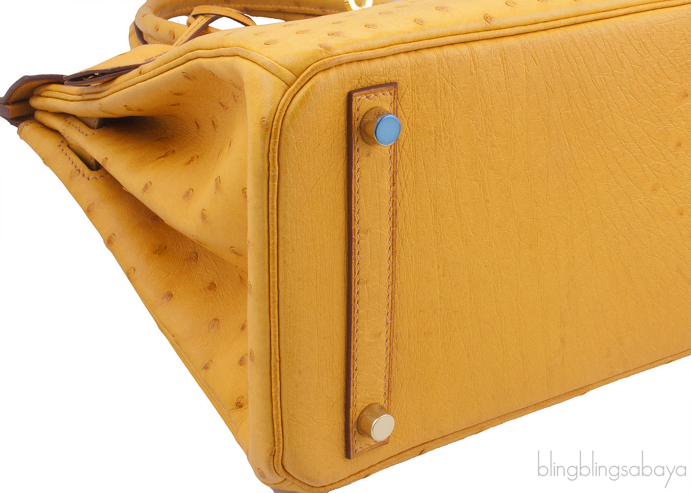 Birkin 30 Camel Ostrich GHW