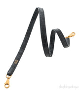 Kelly Black Crocodile Shoulder Strap
