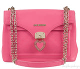 Pink Flap Shoulder Bag