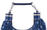Blue Beaded Bracelet Bag