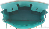 Birkin 25 Malachite Togo GHW