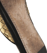 Gold Fiandra Slippers