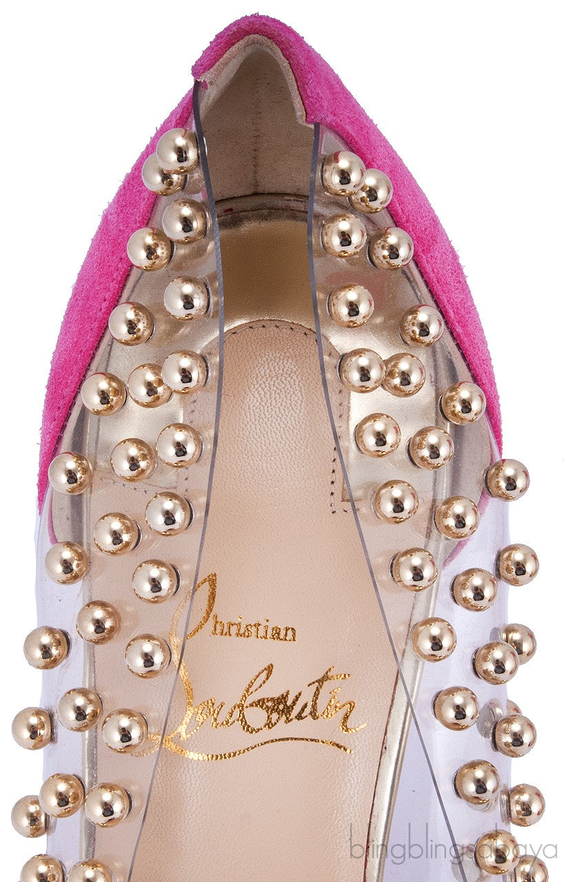 Bille Et Boule 100 Studded PVC Pump